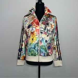 Adidas Multicolor Lotus Print Tt Aj8151